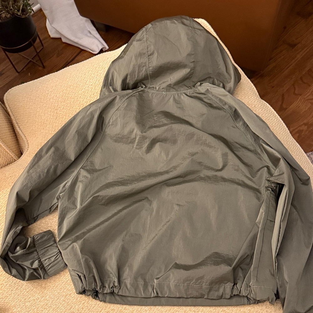 Adidas Windy.RDY Legacy Green Hooded Windbreaker - Picture 10 of 11